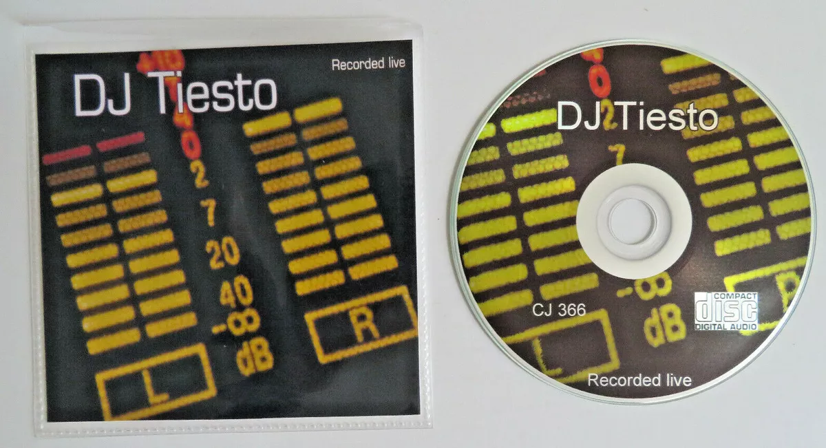 DJ Tiësto Recorded Live CJ366 12-Track Hard to Find CD eBay DJ To-i CD
