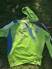2009 Seattle Sounders FC adidas Jersey + Hoodie- Womens M/L Inaugural Season — photo 1