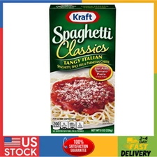 Kraft Spaghetti Classics Tangy Italian Easy Pasta Meal with Spaghetti, Spice Mix