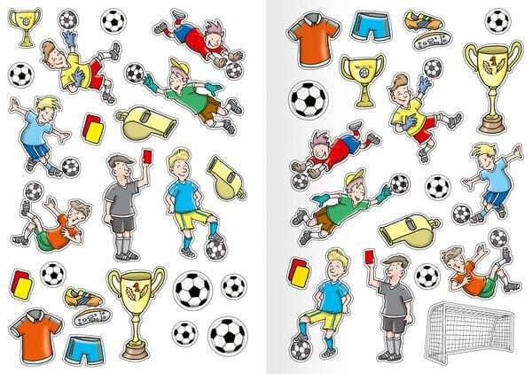 Thumbnail - Fußball. Malen - Rätseln - Quizzen