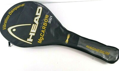 Head Tennis Racquet Racket Cover Bag Case Mg Carbon 3001 Xtra Long Zip Closure