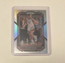 2023 Panini Prizm WNBA Kelsey Plum Silver Prizm #4 Las Vegas Aces