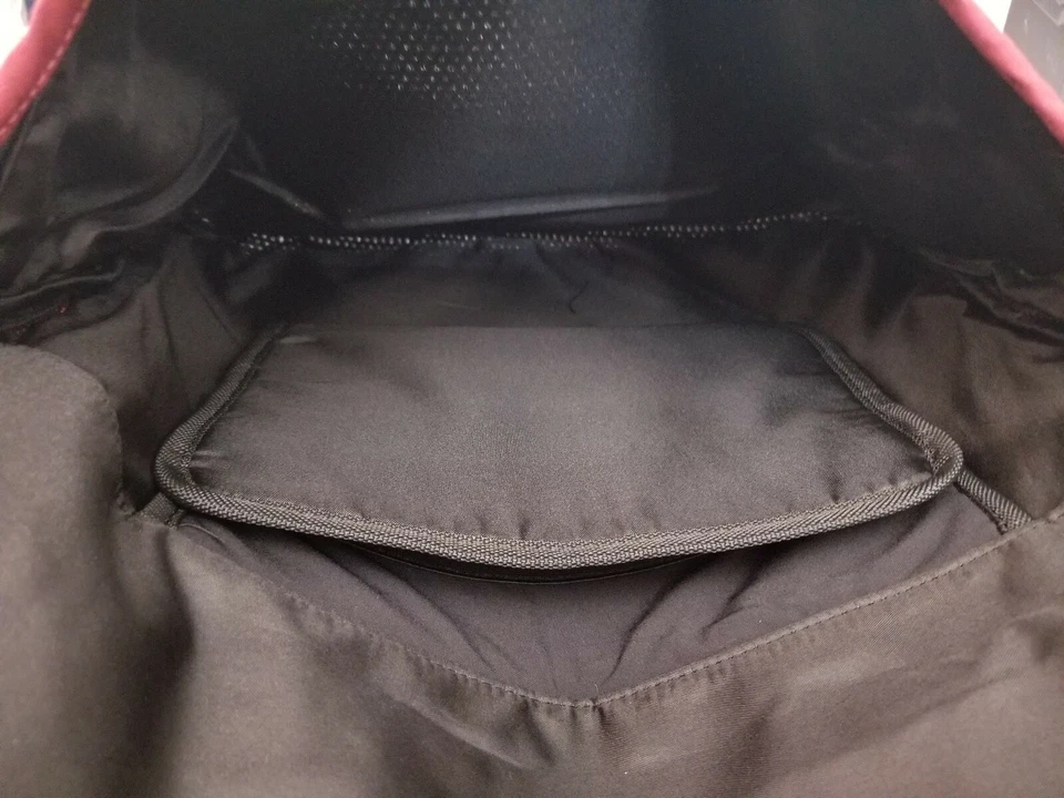 Bolso de Hombro Mensajero Puma Mihara Yasuhiro Doble Cartera Rojo Borgoña Cabernet Foto 3 de 4