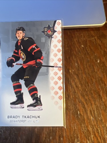 Brady Tkachuk 2020-21 Upper Deck Ultimate Collection #33 Ottawa Senators /149 - Picture 2 of 7