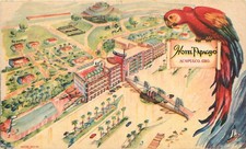 Vintage HOTEL PAPAGAYO Acapulco Mexico Postca...