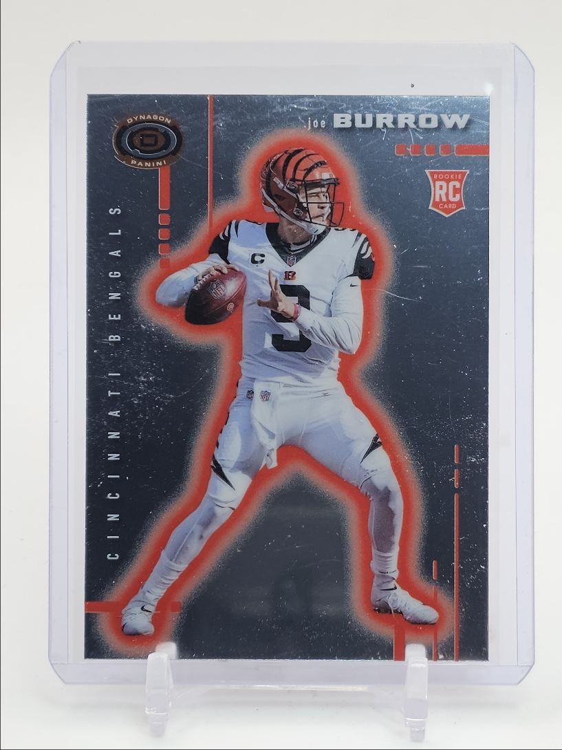 JOE BURROW 2020 CHRONICLES DYNAGON ROOKIE FOOTBALL BASE BENGALS RC Q1342