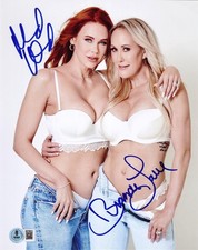 Sexy Brandi Love Maitland Ward Signed 8x10 Photo Adult Star  Autograph Beckett