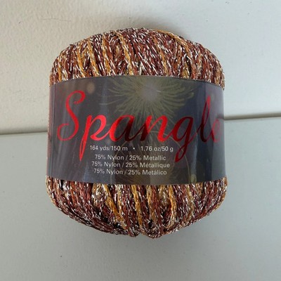 Premier Spangle metallic yarn   3 balls 1.76 oz. silver sunshine