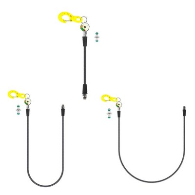 Professional Diving Equipment High Pressures Carbon Fibers Hose Night Glowing