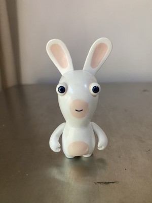 Wii RAYMAN RAVING RABBIDS pvc toy figure preorder bonus 2006 Ubisoft