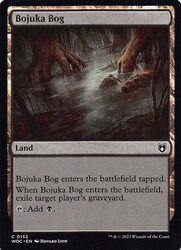 Bojuka Bog #152 Common Commander: Wilds of Eldraine MTG