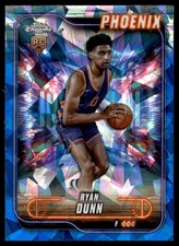 2024-25 Topps Chrome Sapphire Ryan Dunn Phoenix Suns #182