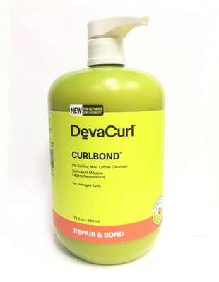 Devacurl Curl Bond Re-Coiling Mild Lather Cleanser, 32 oz