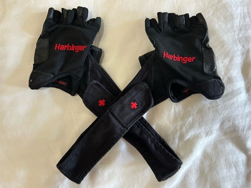 Harbinger Pro WristWrap Gloves Black