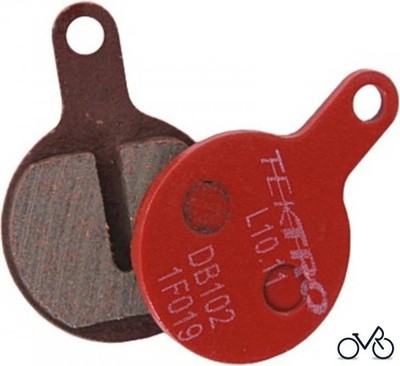 TEKTRO Lyra Bremsbeläge Disc Semi-Metallic Rot - Sport Bremsbeläge für Scheib...