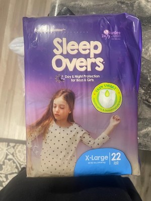 Sleep Overs Youth underwear 85-140 lbs X-Large 22 Pack NEW SEALED - Boy/Girl