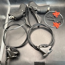 Shimano Grx Rx610/rx400 Shifter Brake Set 2x12 Speed 750/1700mm Lines 9480