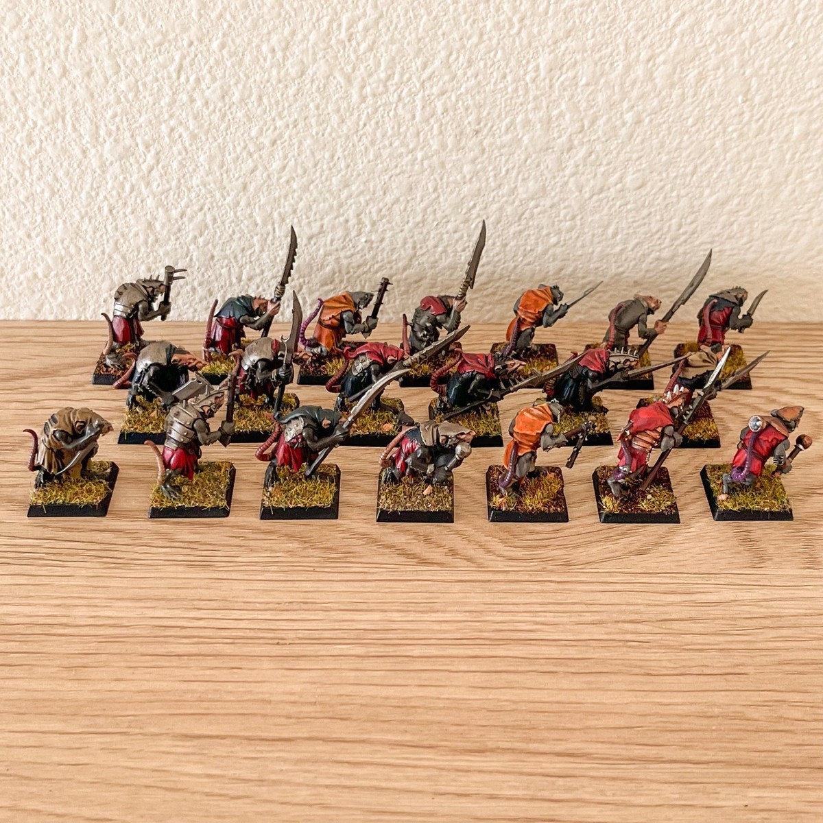 Warhammer Skaven - Painted Clanrats - Item 303-11 | eBay