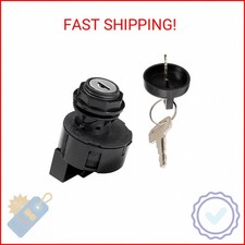 Aoerzn Premium Ignition Key Switch 3 Position 6 Pins, Fits for 2001-2018 Polaris