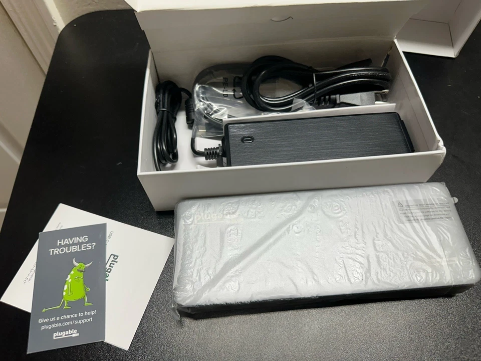 Plugable USB-C Dual 4K Displays, 100W, 2x HDMI 2x DisplayPort Apple M1-M4 $180 - Image 4 of 4