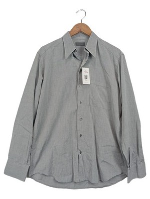 toni gard Herren Business Hemd Gr. 39/48 M Grau Langarm