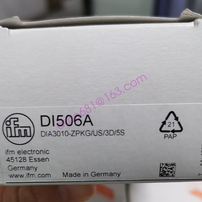 1PCS NEW FOR IFM Speed Monitor Sensor DI506A In Box Free Shipping#QW | eBay