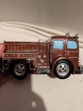 Banque de camion de pompiers