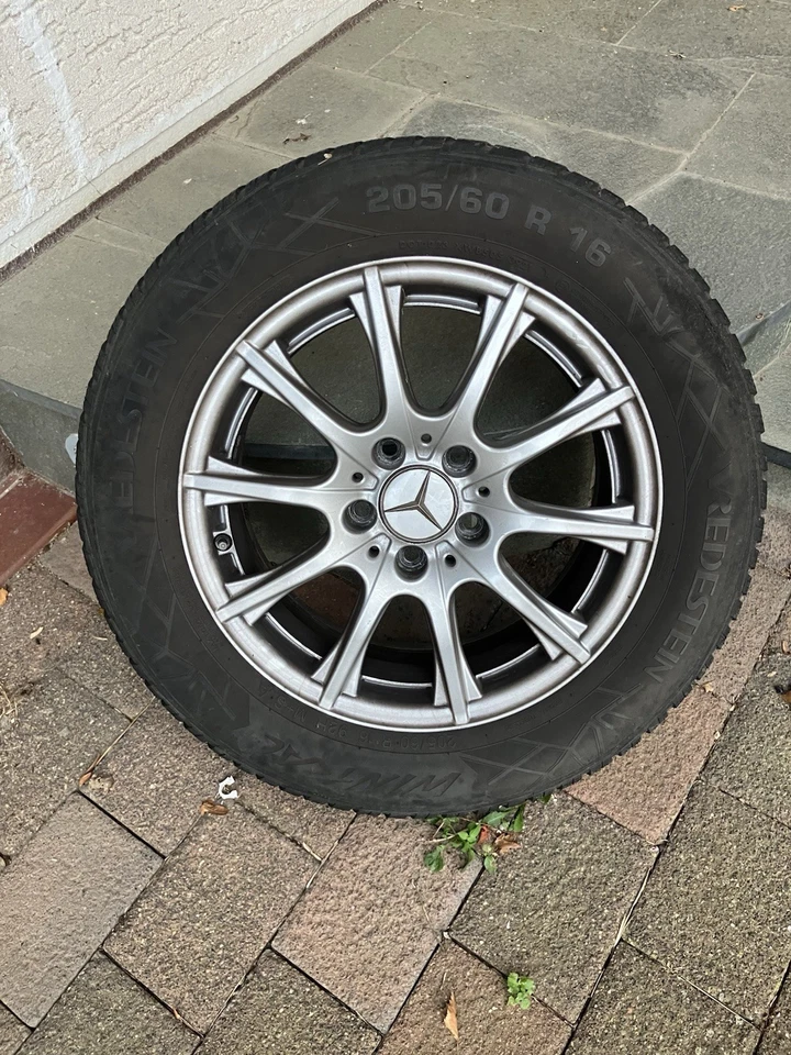 Mercedes-Benz C-Klasse W205 Winterkompletträder Alufelgen Winterreifen - Bild 3 von 4
