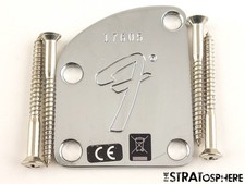 Fender 2020 Custom Shop American Custom Telecaster NOS NECK PLATE, Tele Contour.