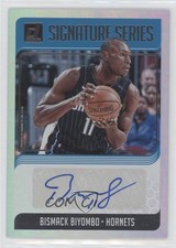 2018-19 Panini Donruss Signature Series Bismack Biyombo #SG-BMB Auto 1k5