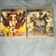 Army Of Two 40th Day And  Army Of Two The Devils Cartel. Ps3