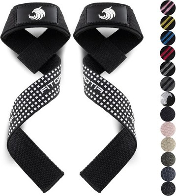 Lifting Straps Zughilfen Fitness Kreuzheben Baumwolle Gepolstert Gym Training