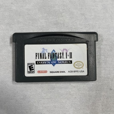 Final Fantasy 1 and 2 Dawn Of Souls (Gameboy Advance, 2004) Tested