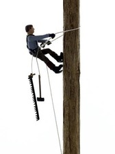 Figura de tala escala HO adorno de árbol alto escalador acabado
