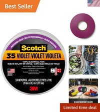 Vinyl Color Coding Electrical Tape - Violet, 3/4 in x 66 ft