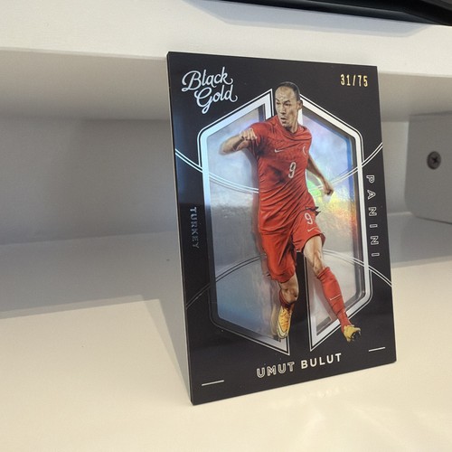 Umut Bulut - Turkey 2016-17 Panini Black Gold Soccer 31 /75
