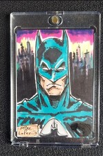 BATMAN One of A Kind SketchCard by Mike LaPeruta 1/1