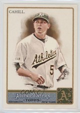 2011 Topps Allen & Ginter's Factory Set Glossy 814/999 Trevor Cahill #322 2k3