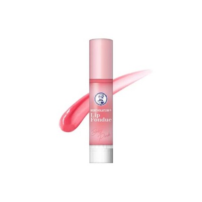 Mentholatum Lippenfondue Baby Pink 3,2 g Fusion Blumenduft aus Japan