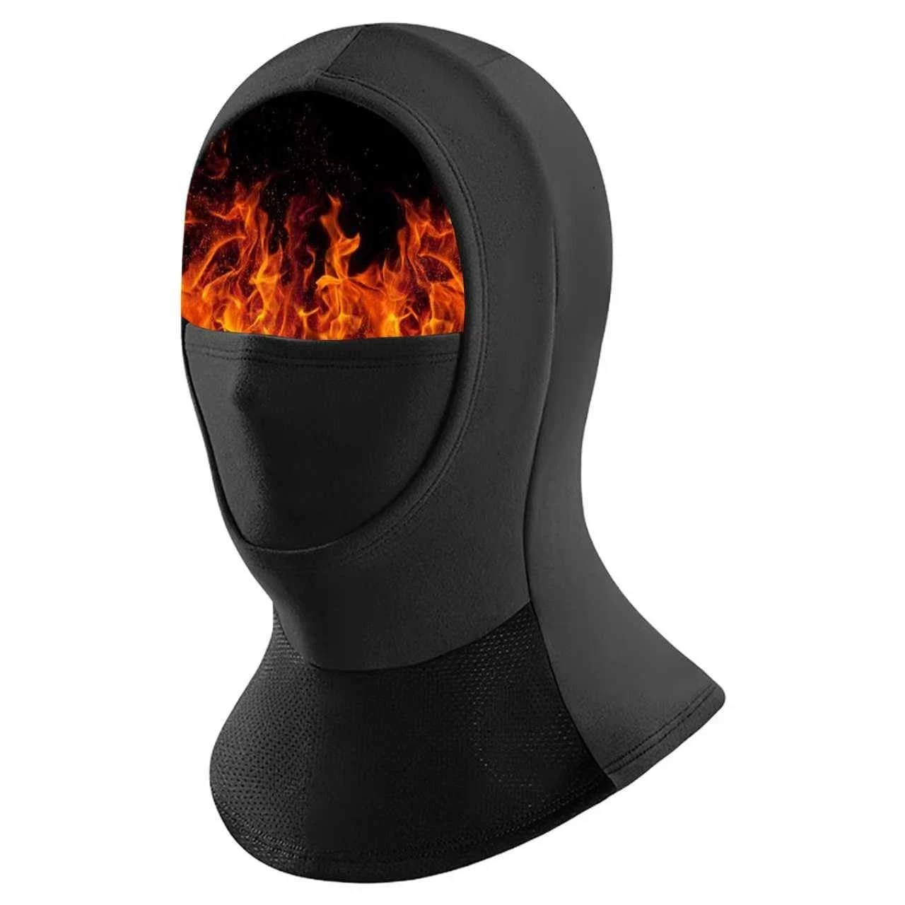 Kids Winter Balaclava Fleece Ski Mask, 3-in-1 Windproof Full Face Hood Neck W...