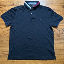 Tommy Hilfiger men's navy blue polo shirt size M