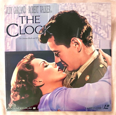 The Clock 1945 Laserdisc Sealed Judy Garland Robert Walker Extended Play