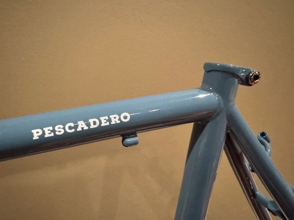 NEW! Soma Pescadero Endurance Road Bicycle Frame in Colonial Blue - 61cm - Image 2 of 4