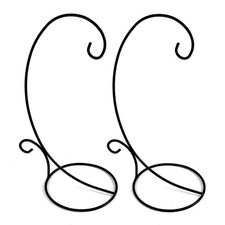 2 Pack Ornament Display Stand for Hanging Glass Iron Hanging Stand Rack Holde...
