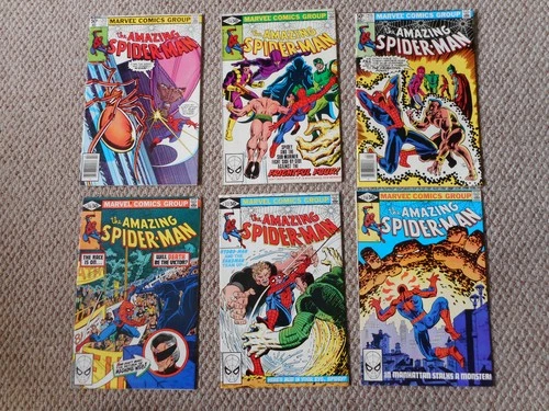 Amazing Spider-Man Bronze Lot of 6 Issues-213,214,215,216,217,218