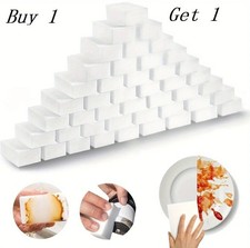 Sponge Eraser Melamine Magic Cleaning Foam Pack Kitchen Bulk 100pcs Buy 1 Get 1