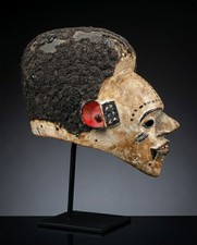 Old Idoma African Mask Ex Banks Collection