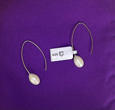 Kaori Cultured Pearl Sterling Silver Earrings - Image 1 of 4