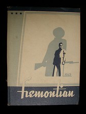 1942 NIPPY JONES GENE MAUCH FREMONT HIGH SCHOOL YEARBOOK LA CA MLB RARE WAR YEAR