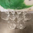 Vintage 1970's-80's Lenox Wine Glasses - Antique - Clear 5-6 oz - Set of 10
